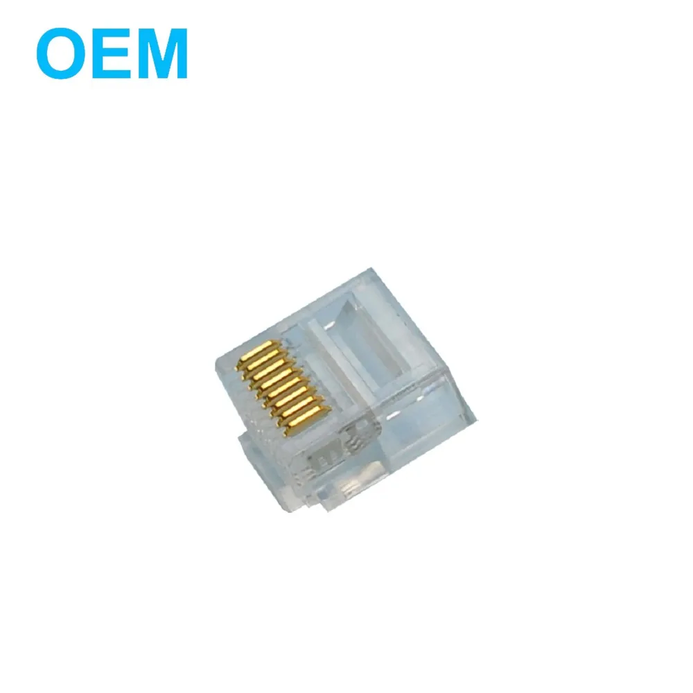
high quality unshielded modular plug RJ45 UTP connector 