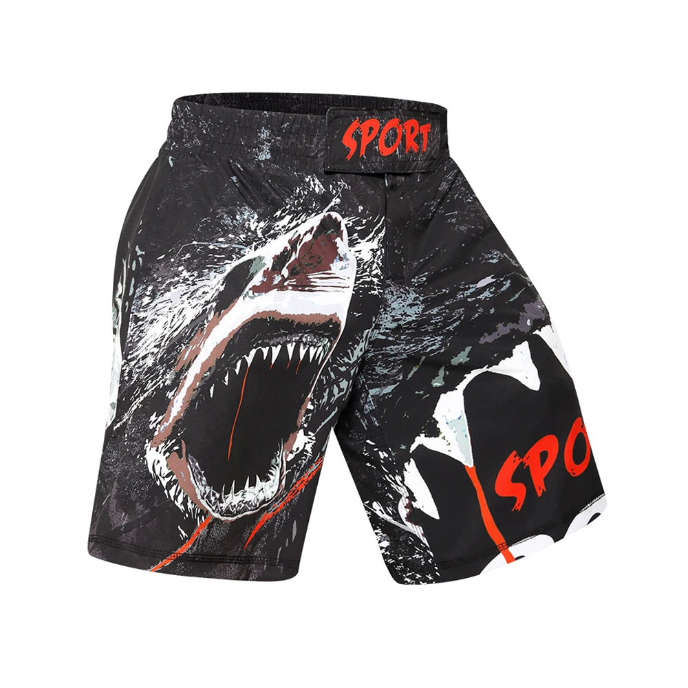 
MMA UFC Black Short Training Fight Boxing Shorts China Custom Manufacturer 