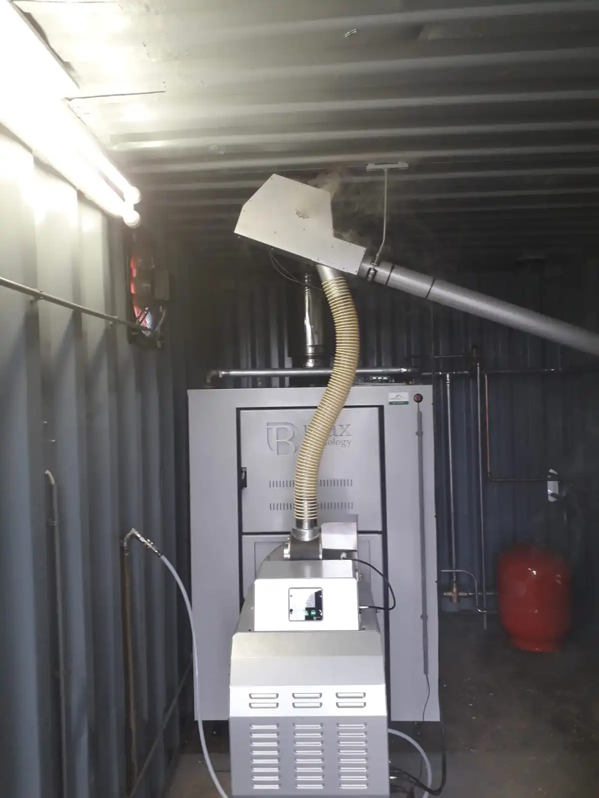 B-three 300 кВт B-one пеллетная горелка, горелка на биомассе для промышленного оборудования, промышленная обработка, древесные гранулы