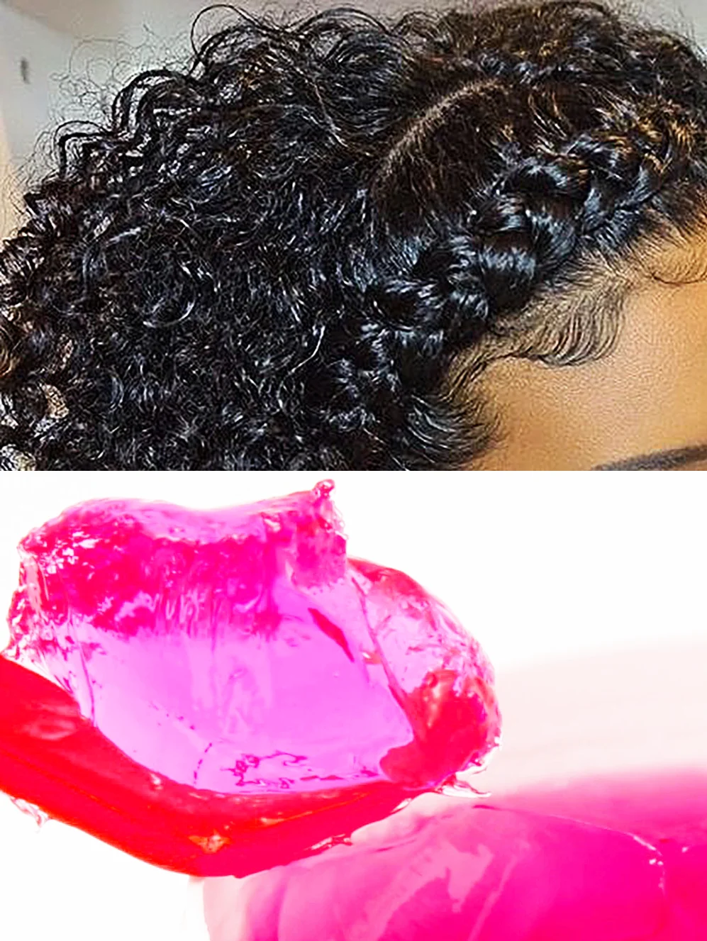 USA wholesale Edge Control Tamer Braid Loc gel Orchid Pink strong hold no flakes with Argan oil & Vitamins for Curly Kinky hair