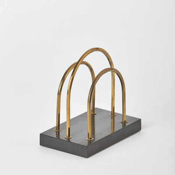 Vintage Metal Letter Holder Desk