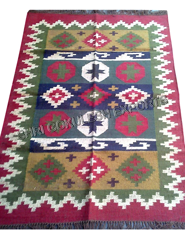 Latest Designer Kilim Woolen Handmade For Floor Living Room Bed Room Carpets