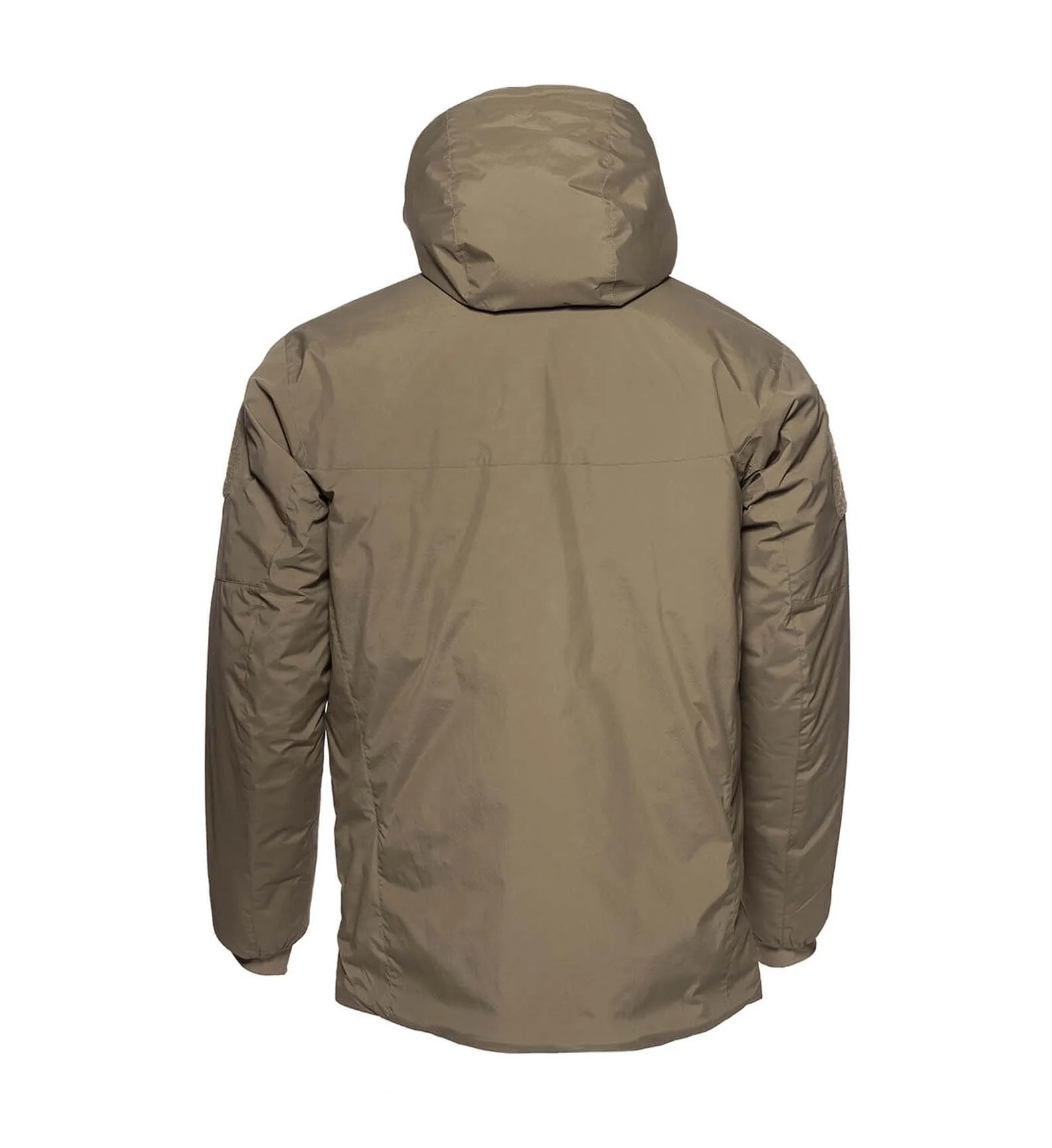 Durable Weather resistant tactical parka insulated shell removable ID panel hiking windbreaker waterproof pullover jacket unisex