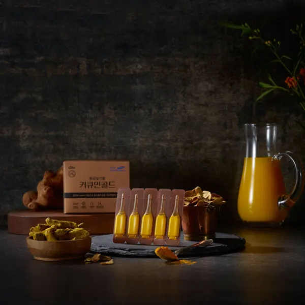 KOREA [ dmr ]NEW Golden Gift Curcumin Gold (2ml x 100 ea) 1SET