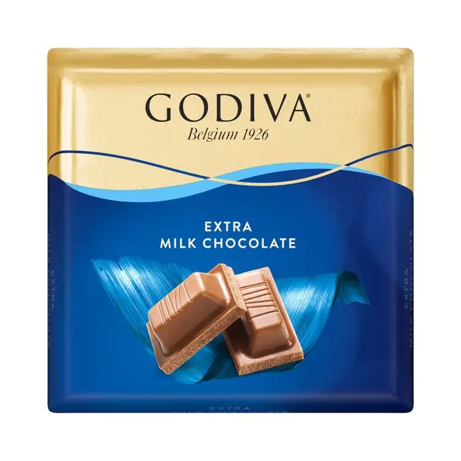 Шедевры GODIVA Шоколадной Серии, квадратные, с добавлением клубники, молока, темного Годива, шоколадные купола, кокос, подпись, кровяной апельсин