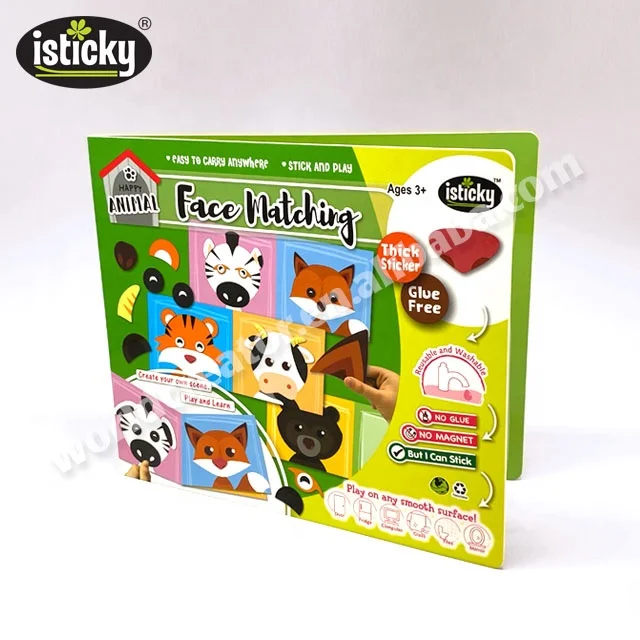 
Animal Face matching Toy Book For kids 