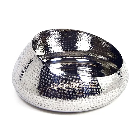 Стальная сервировочная миска с подставкой для листьев эксклюзивное качество кухонная посуда Сервировочная фруктов