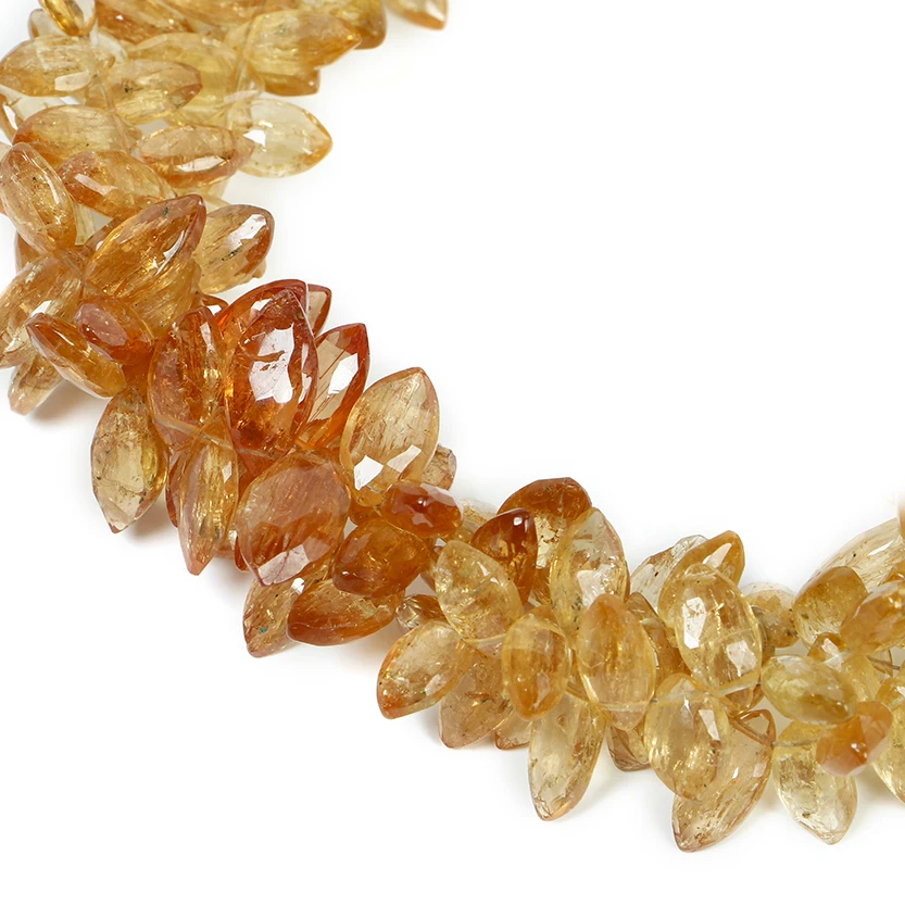 
Imperial Topaz Faceted Marquise Shape Gemstone Beads Natural Imperial Topaz Marquise shape Stone Beads 