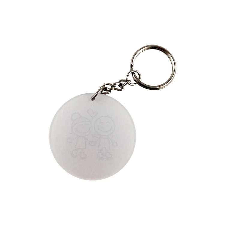 Couple Acrylic Key Chain Key Ring Key Holder for Souvenir Gift Custom