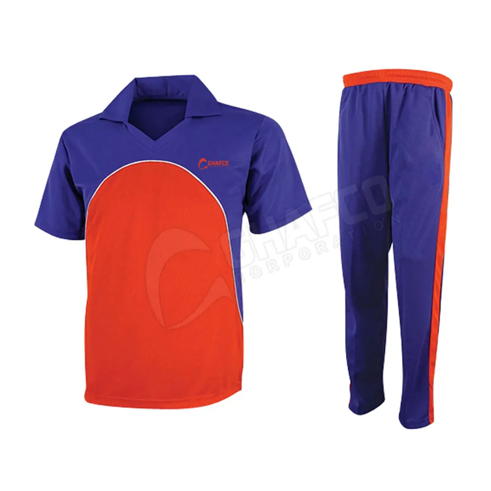  Дышащая командная форма для крикета Высококачественная футболка в новом дизайне