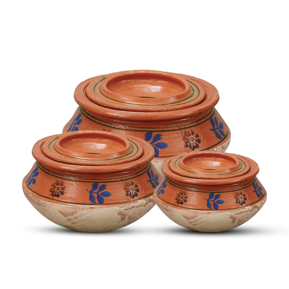 Natural Clay Handi Hot Sale Pakistani Chicken Biryani CLAY HANDI - Desi Style - Earthen Pots