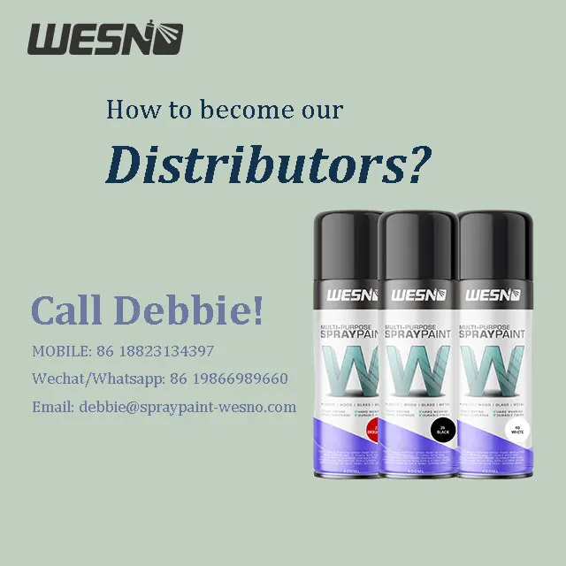 Wesno матовая белая краска-распылитель краска для автомобиля 400 мл Краска-распылитель