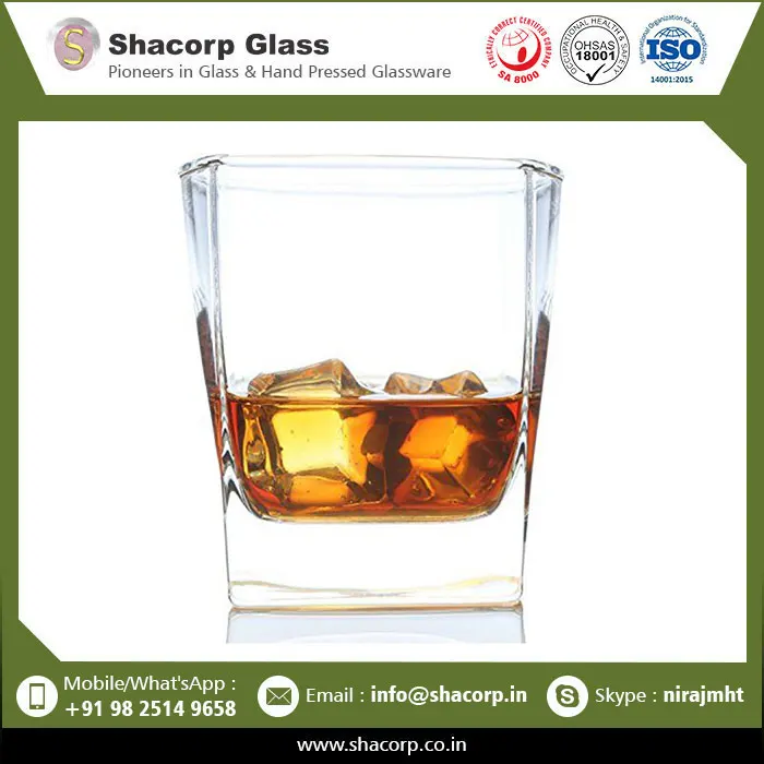 New Arrival Square and Cube Glasswares at Wholesale Price