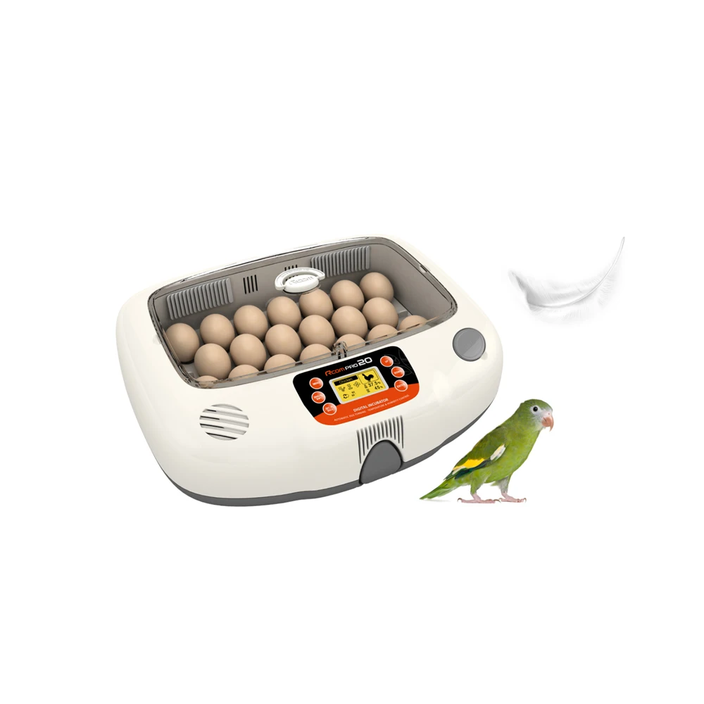 Artificial Intelligence Included Egg Tray Incubators Hatching Eggs Rcom PRO 20