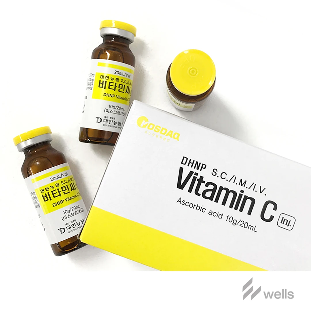 
Vitamin C Ascorbic acid 10000mg Ascorbic Skin whitening brightening Snow white drip Anti-oxidant Anti-aging Made in Korea 