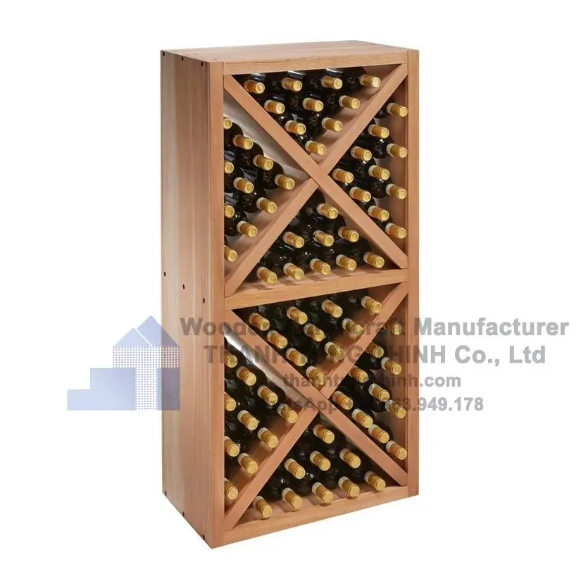 Wooden wine display rack wine holder bottle wine racks for wholesale WhatsApp: +84 961005832