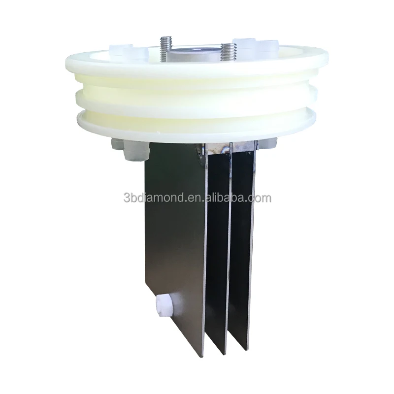 Diamond High Electrical Conductivity Boron Doped Diamond BDD electrodes For high salt wastewater treatment