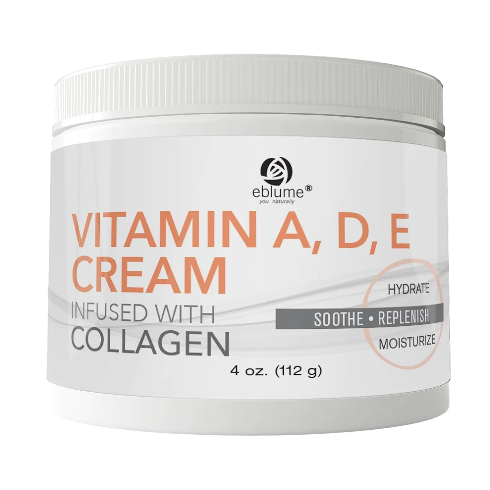 Vitamin A, D & E Cream Comprised Of Powerful Antioxidants & Nourishing Moisturizers