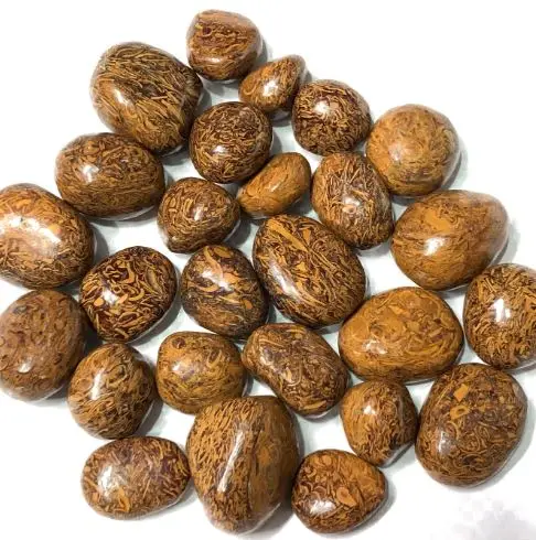 High Quality Yellow Mariam Jasper Tumbled stone polished  Handmade Gemstone Buy Bulk from India