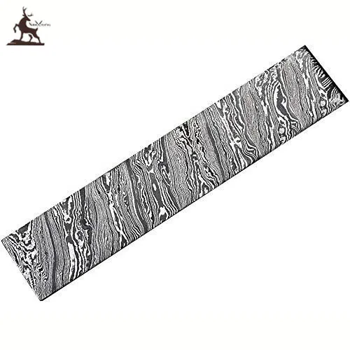 Стержень из дамасской стали для изготовления ножей Ручная ковка