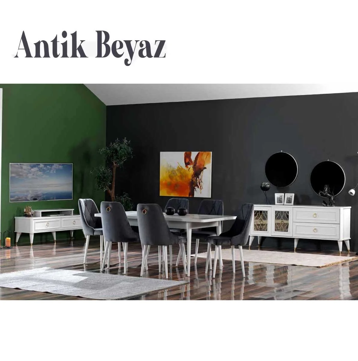 dinner set for 6 people Kitchen Dining Table Set with Chairs Dining Table Dinner Supplier Hot Sale Dining Room Table Sets