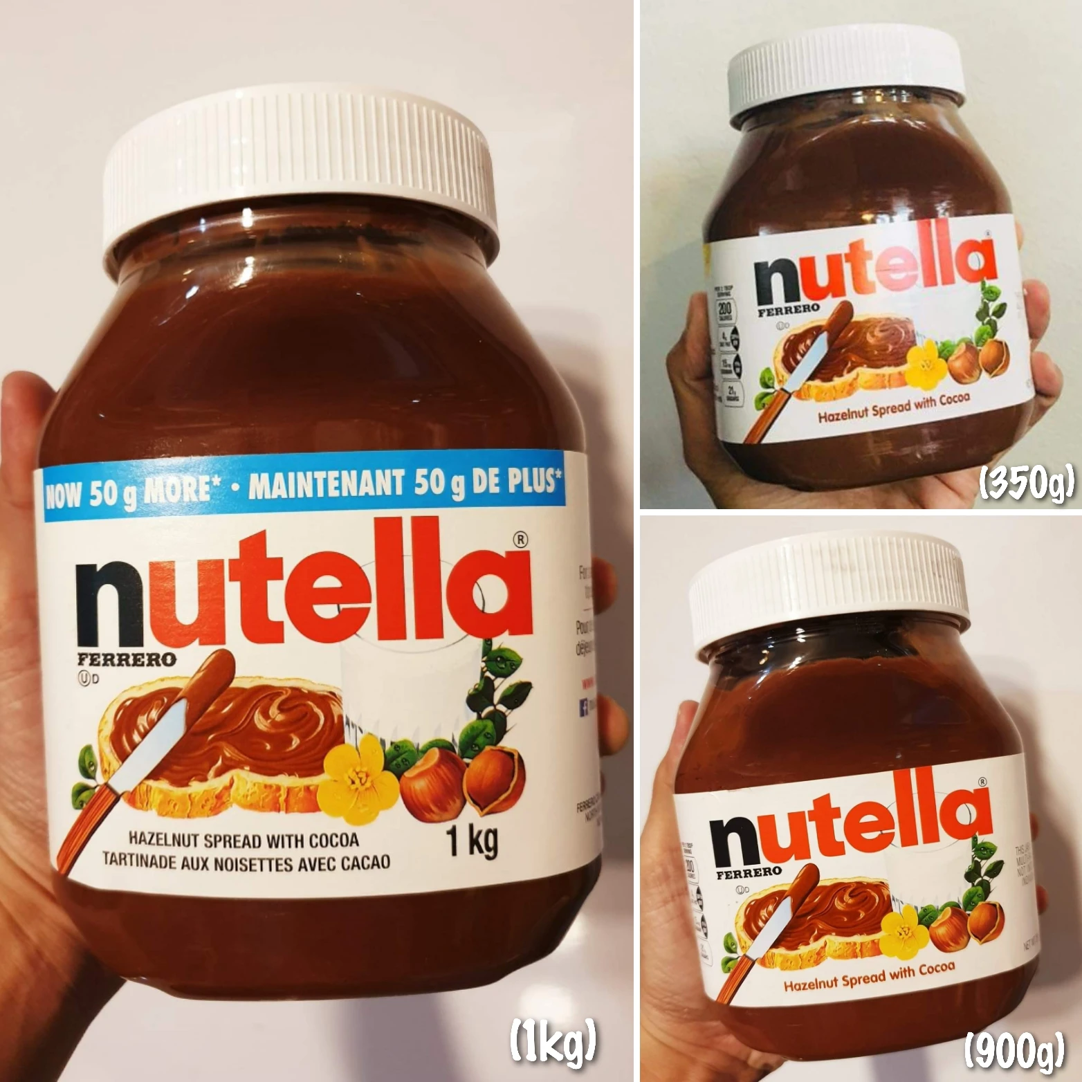 Nutella 1KG pack of 2