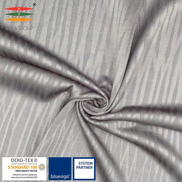 LIFEWEAR/SPORTSWEAR/T-SHIRT/PANEL 100%NYLON CIRCULAR KNIT HYDROPHILIC COMPUTER JACQUARD