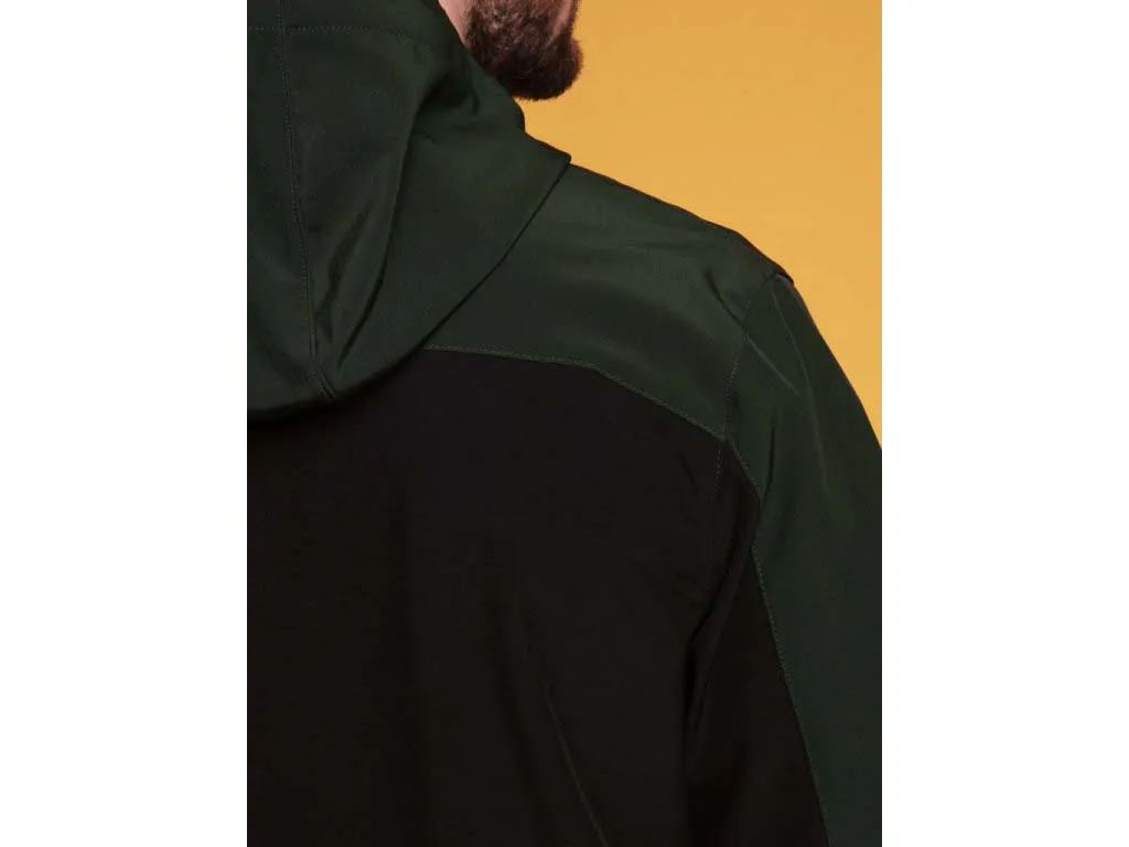 
Wholesale unisex hi vis yellow waterproof softshell jacket 