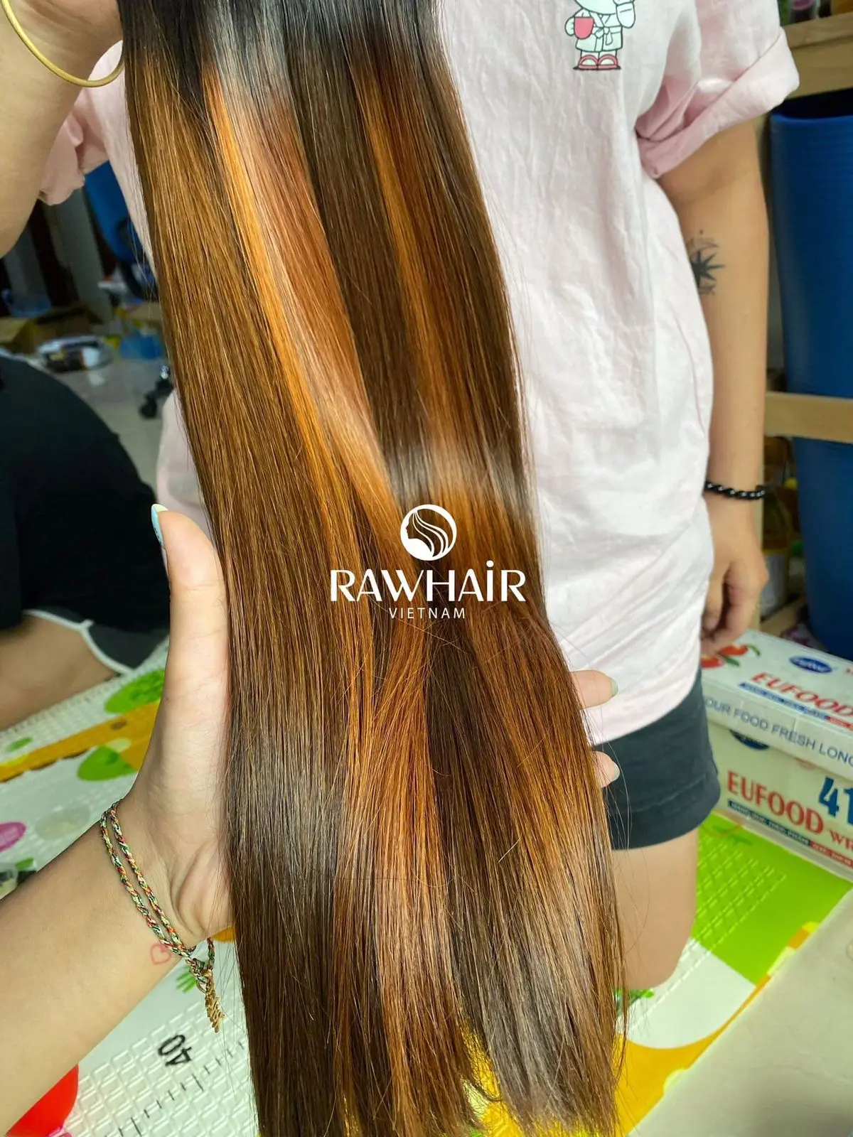 Высококачественные супер двойные волосы прямого цвета #10 для наращивания волос от лучшего поставщика из Вьетнама