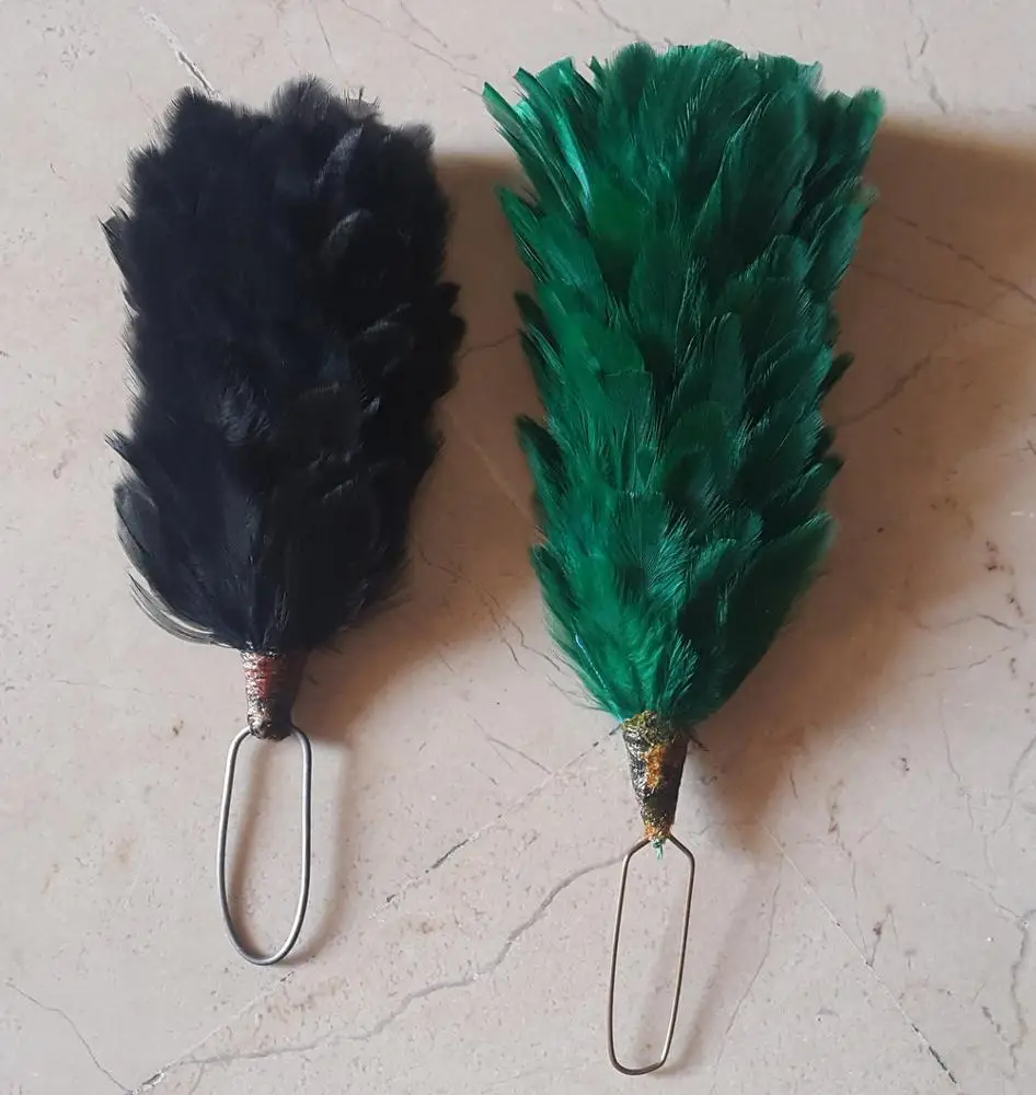 High Quality Red Handmade Duck Feather Plumes Dyed and Washed Pattern for Beret Hats and Costumes Whole Sale Price Dealer