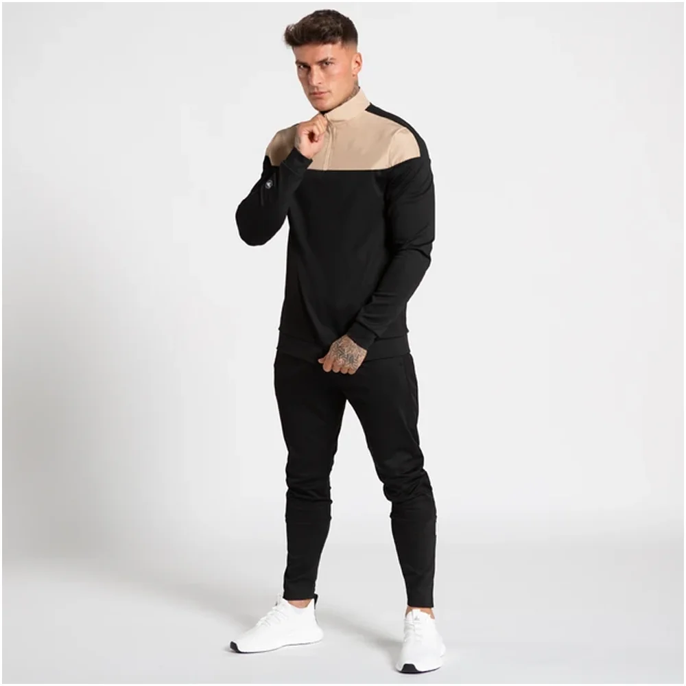 Wholesale contrast sweatshirts unisex casual split multi color sweatshirt in all colors 2023