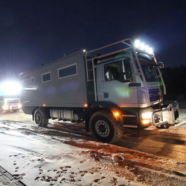 Manley 4x4 Off Road Expedition Flatbed Truck Camper Truck Sale