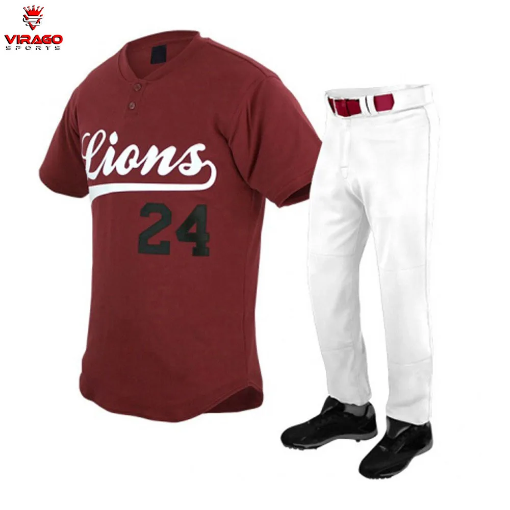 Sports Team wear Men Baseball Uniforms OEM Service Top Quality Baseball Uniforms In Best Price