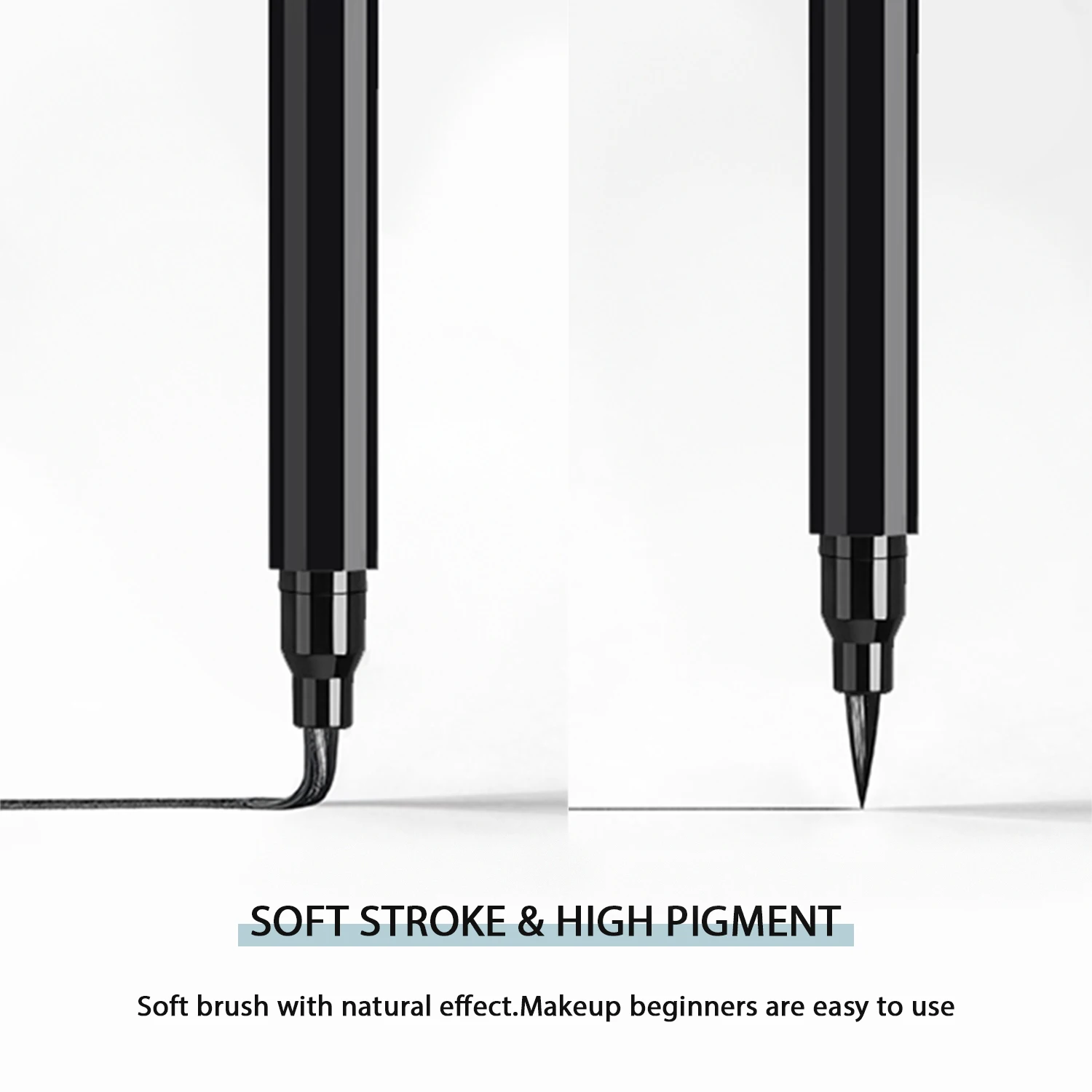 Private Label Long Lasting Black Eyeliner Pencil Vegan Quick Dry Waterproof Colorful Water Activated Liquid Eyeliner