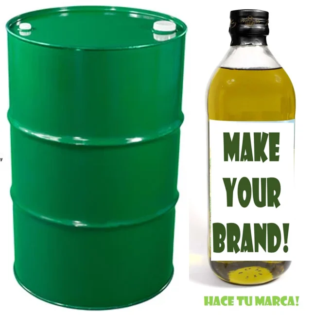 Оливковое масло оптом и в бутылках: необработанное. Дева. Чистое оливковое масло.