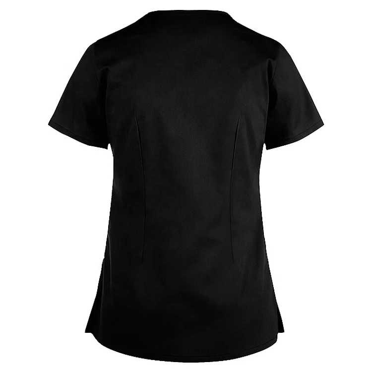 New Design 4 Way Stretch Tops Nurses Clinic Hospital Uniform Scrubs
