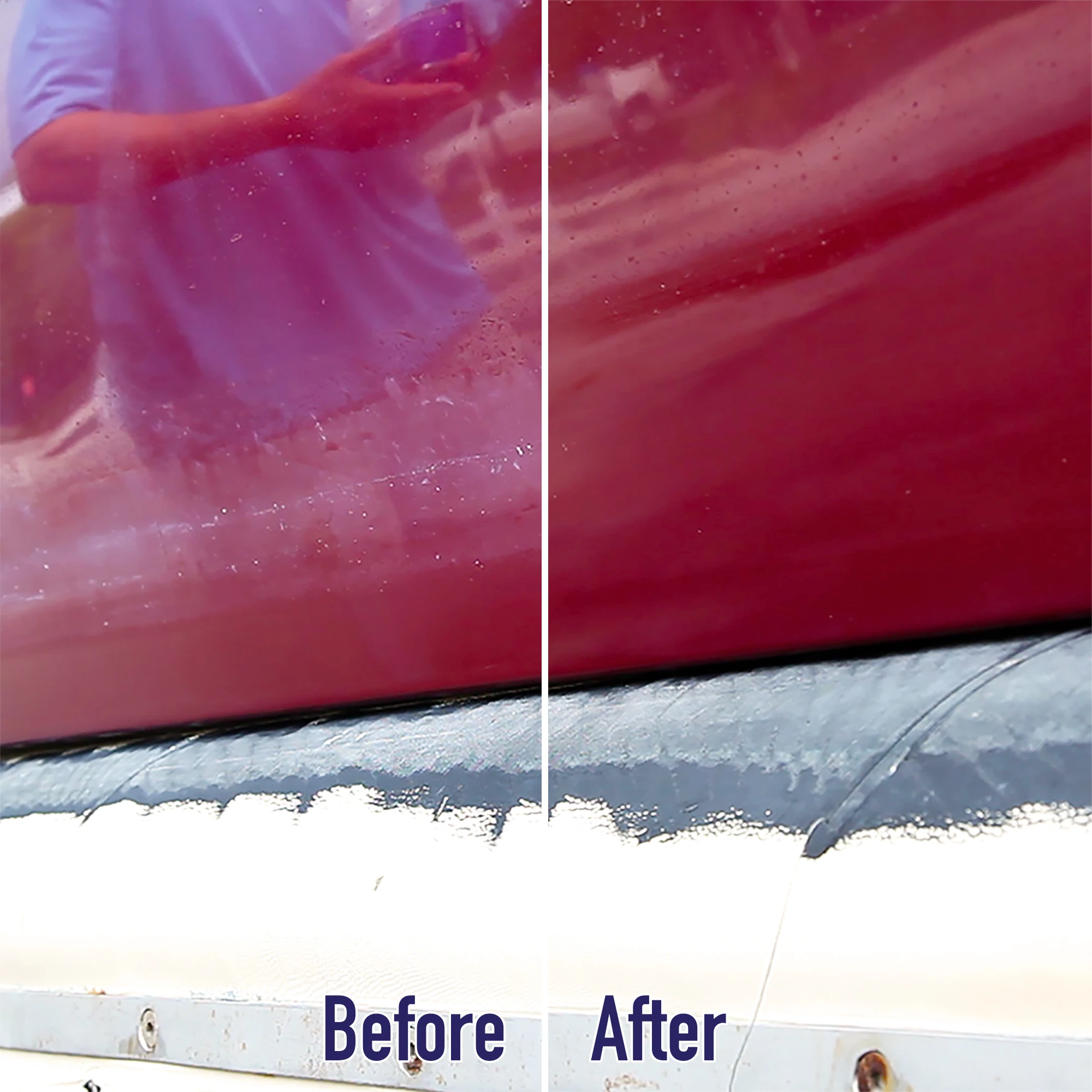 Remove Marine Algae Rust Reducing Potential Drag On Ship 32Oz RM-32HC Rejuvenate Marine Hull Cleaner