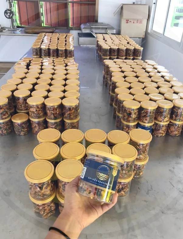  Три ароматизированных глубоких жареных кальмара