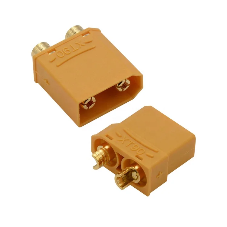 Разъем XT60 Штекерный гнездовой Золотой штекер для аккумулятора RC, запчасти для двигателя ESC, поставка от производителя