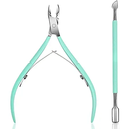 Nail Clipper Finger Toenail Trimmer Dead Skin Scissors Cuticle Remover Cutter Plier Manicure Tool Cuticle Pusher