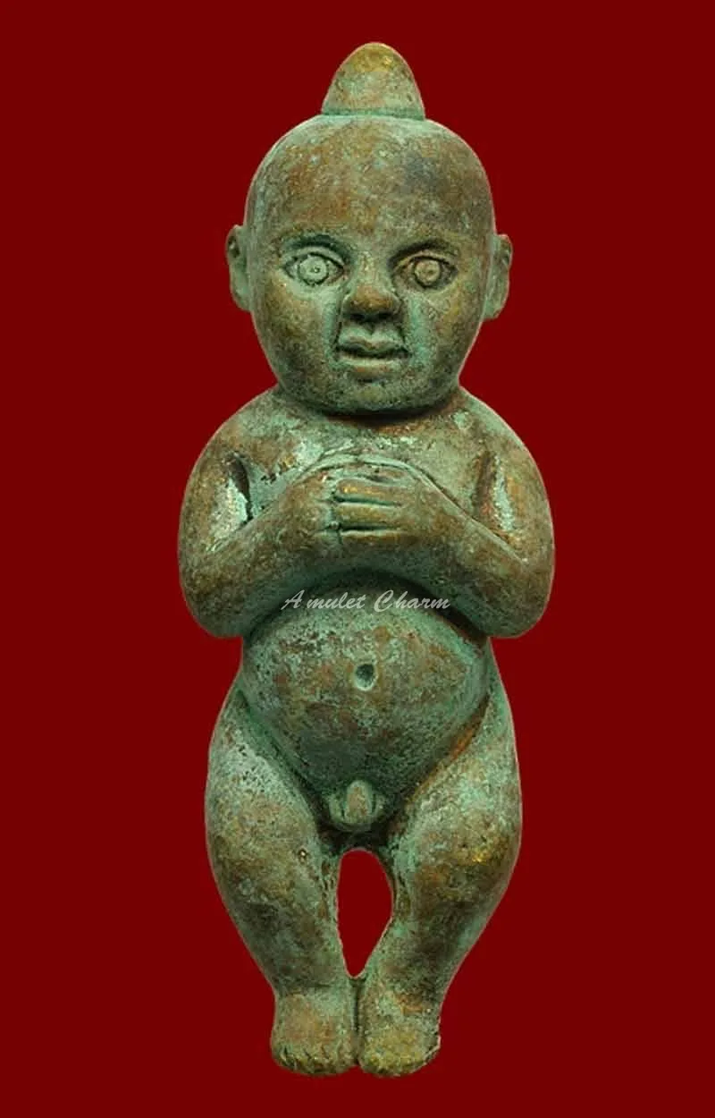 Kumanthong lucky boy thai amulets pendant amulet old amulet magical amazingly intense