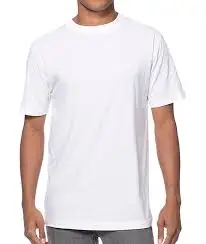 Wholesale Promotional Unisex Short Sleeve T-shirt Plain White Cotton Polyester Jersey Printing Option OEM Manufacturing India