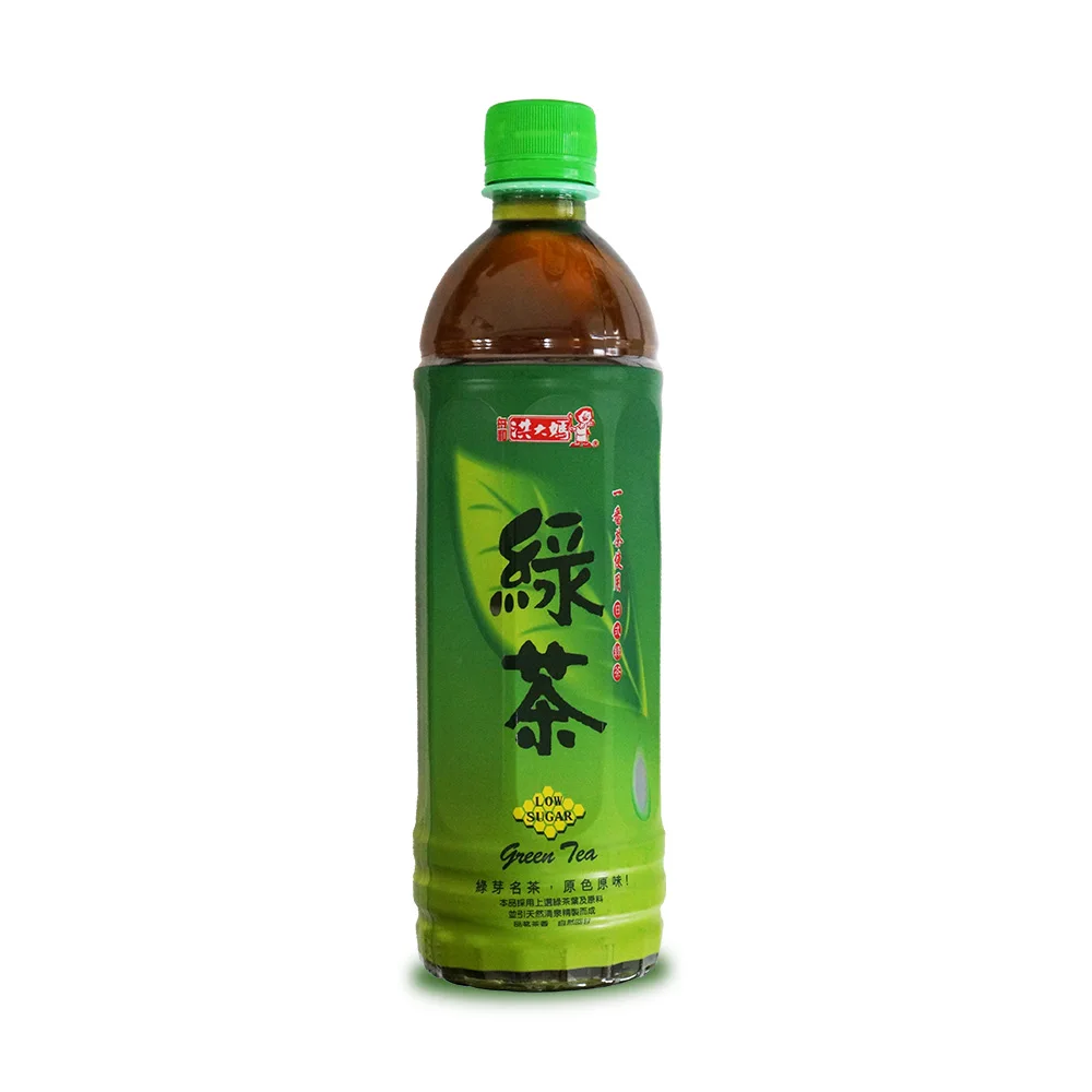 Taiwan 600ml soft drink bottle green tea