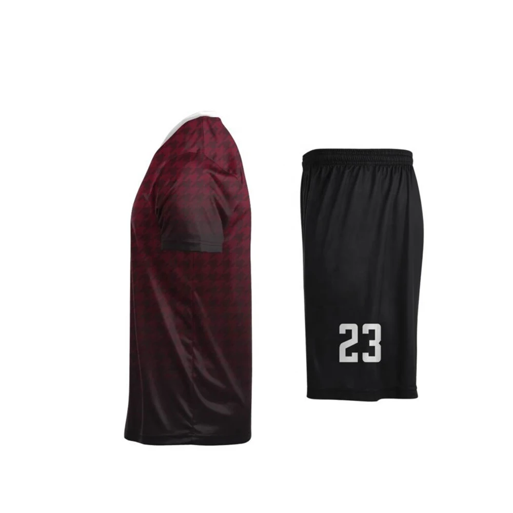 Low Prices Volleyball Uniforms Set Custom Team Logo Fully Sublimated Printed V-Neck With Short Sleeves Shirt Bulk Wholesale