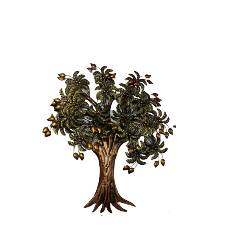 Tree Of Life Fancy Metal Decorative Wall Art Hanging Piece Customized Tree Shape High Quality Aluminium Powder Coated Wall Art.