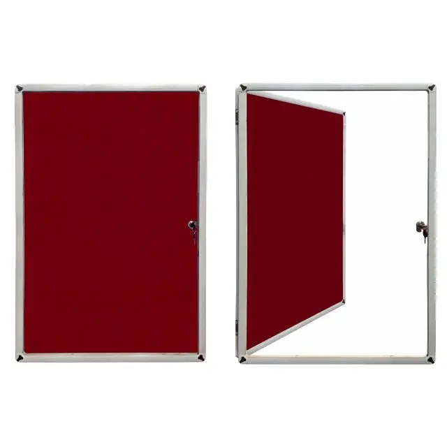 Show cases/Display/Plexiglass Indoor Felt  Notice Boards  Aluminium Plexiglass  Case