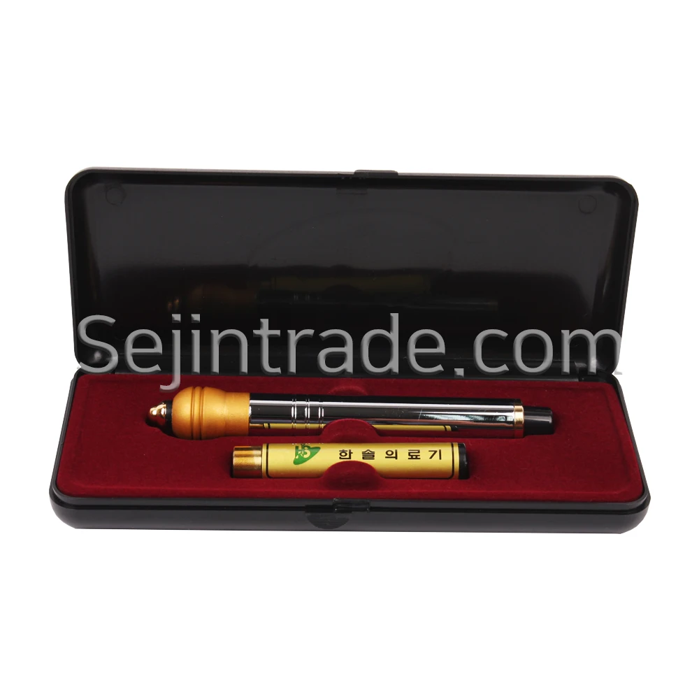 Корейский хит продаж Hansol портативная электронная Акупунктура Массажная ручка Электронная пьезо ручка Needleless