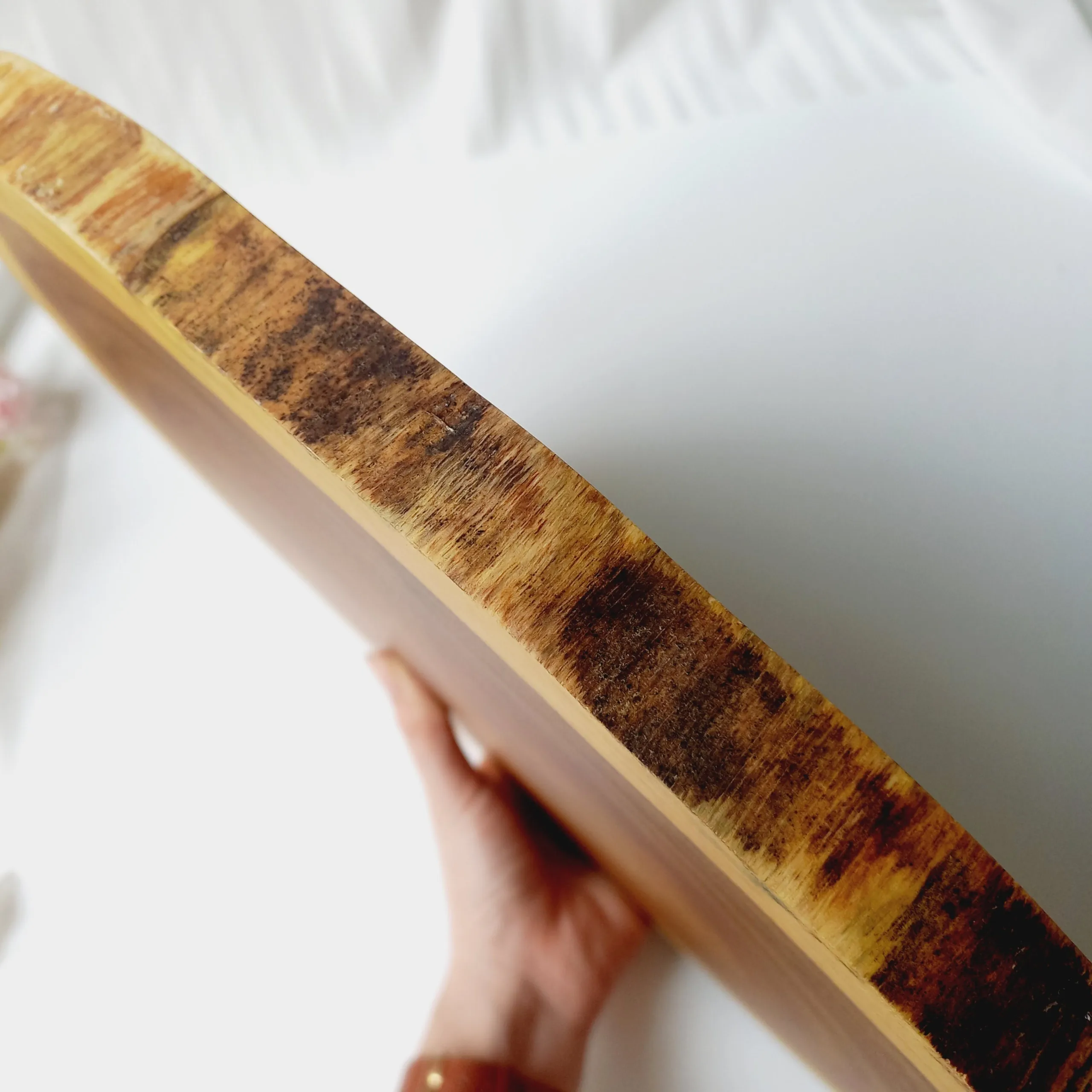 Natural And Organic Raw Bark Edge Serving Platter Rustic Tree Bark Wood Cutting Board Wooden Chopping Board Chopping Blocks