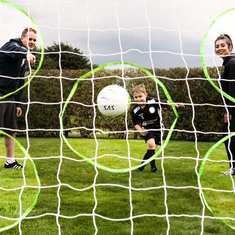 Customized Target Sheet Super ( 8 X 4 )  Multiple Soccer Training target net Soccer Goals Portable Football Shooting Target Goal