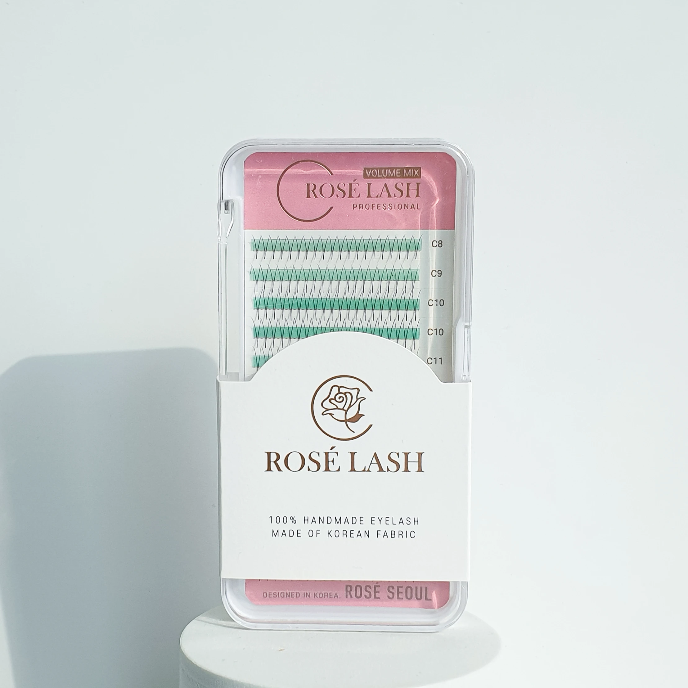 [Розовые ресницы] 2022 корейские ресницы премиум-класса объемные 2D 3D 4D 5D легкие и быстрые готовые вентиляторы объема